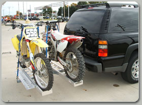 Double Aluminum Motorcycle Carrier