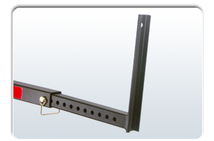 Hitch Mounted Stinger Bed Extender - Click Image to Close