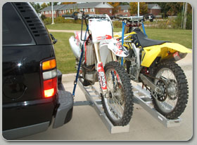 Double Aluminum Motorcycle Carrier