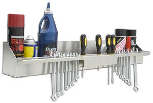 Aluminum Tray w/ Tool Rack