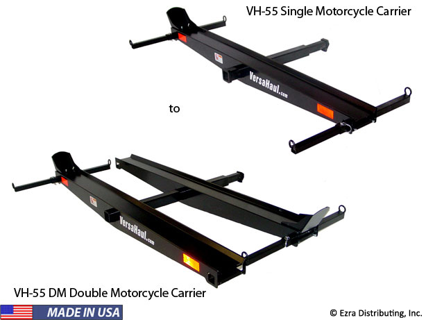 Single Motorcycle Carrier to Double Motorcycle Carrier Kit