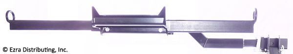 Raised Main Tube for Single Motorcycle Carriers